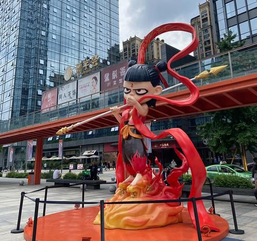 飄帶哪吒，3d打印，按需定制